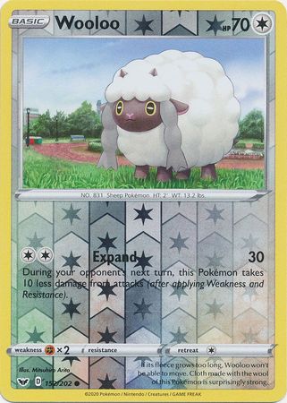 Wooloo - 152/202 - Common Reverse Holo