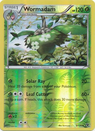 003/124 - Wormadam - Uncommon Reverse Holo