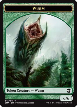 Wurm - 013/016 - Token Creature