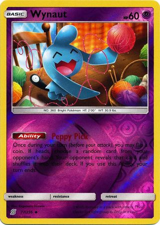 Wynaut - 77/236 - Uncommon Reverse Holo