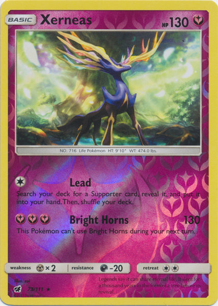 Xerneas - 73/111 - Holo Rare Reverse Holo