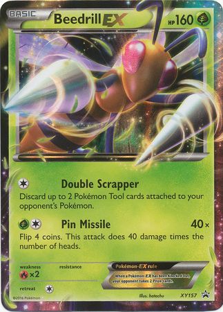 Beedrill Ex - XY157 - Promo Ultra Rare