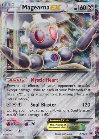 Magearna Ex - XY175 - Promo Ultra Rare