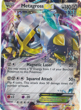 Metagross Ex - XY34 - Ultra Rare