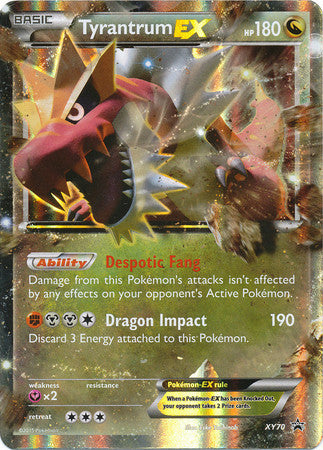 Tyrantrum Ex - XY70 - Promo Ultra Rare