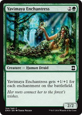 Yavimaya Enchantress - 194/249 - Common