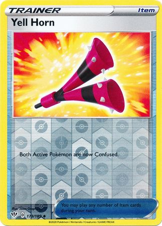 Yell Horn - 173/189 - Uncommon Reverse Holo