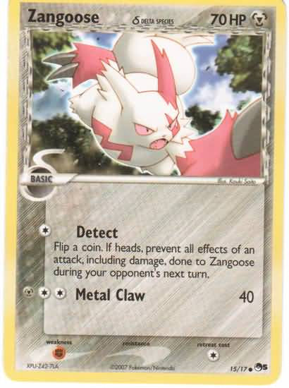 Zangoose - 15/17 - Common
