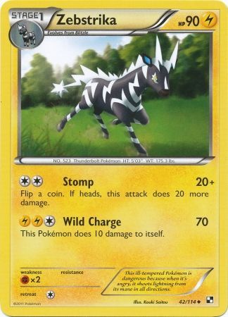Zebstrika - 42/114 - Uncommon