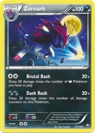 Zoroark - 71/108 - Rare
