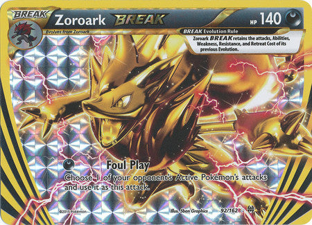 Zoroark BREAK - 92/162 - Ultra Rare