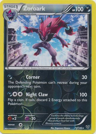 Zoroark - 73/146 - Holo Rare Reverse Holo