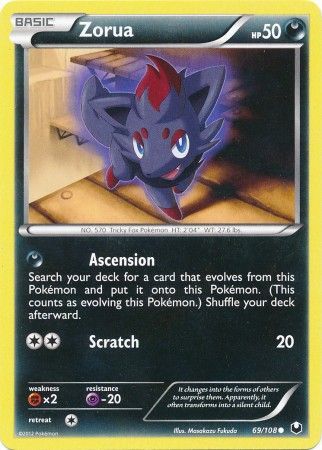Zorua - 69/108 - Common