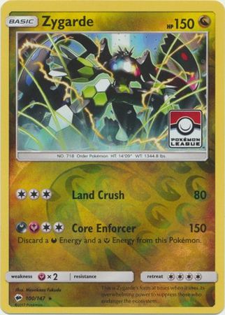 Zygarde - 100/147 - League Promo