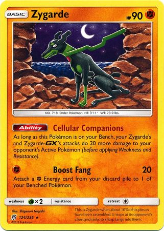 Zygarde - 124/236 - Rare