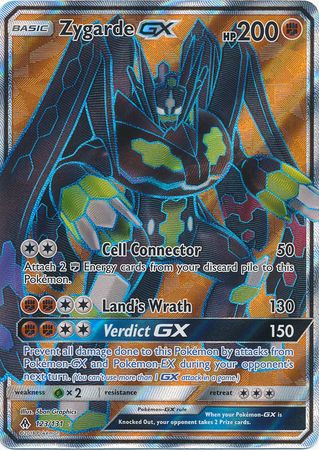 Zygarde GX Full Art - 123/131 - Ultra Rare